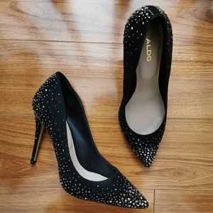 ALDO Pelia Rhinestone Heels | 6.5